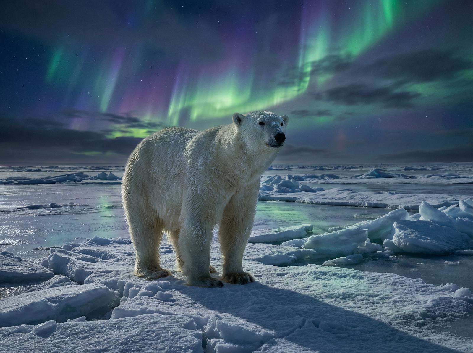 芒果视频北极熊极光视频